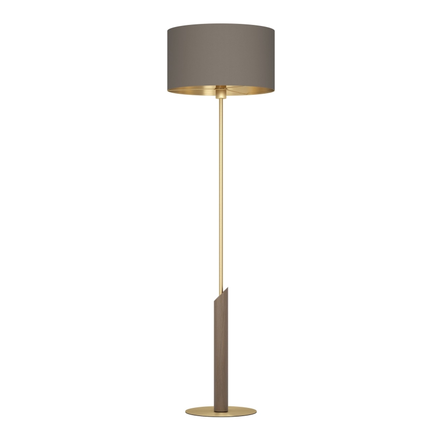 Eglo - Podna lampa 1xE27/40W/230V braon/zlatna