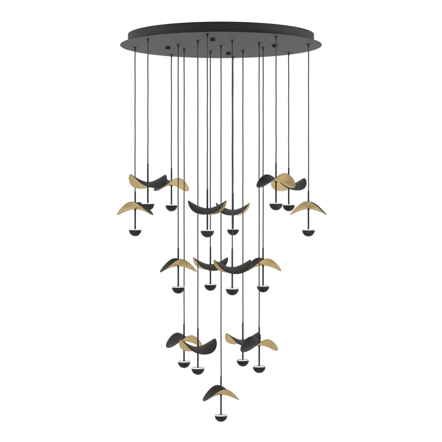 Eglo - LED Prigušivi luster na sajli 17xLED/2,3W/230V 3000K pr. 78 cm