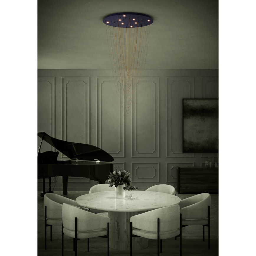 Eglo - LED prigušiva stropna svetiljka 8xLED/4,2W/230V 3000K