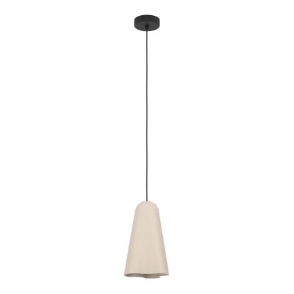 Eglo - Luster na sajli 1xE27/40W/230V bež