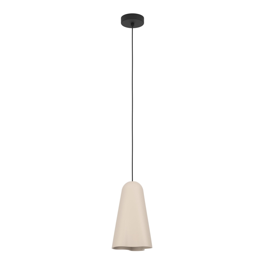 Eglo - Luster na sajli 1xE27/40W/230V bež