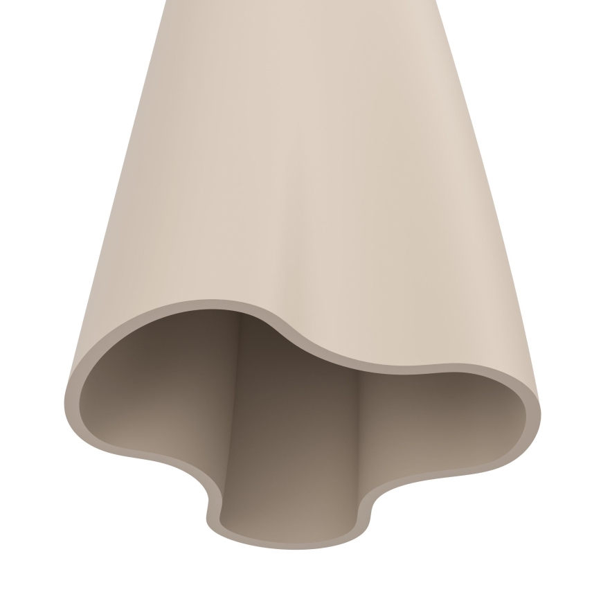 Eglo - Luster na sajli 1xE27/40W/230V bež