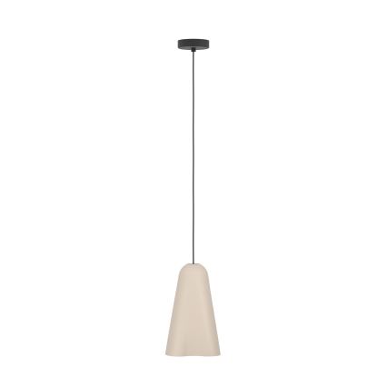 Eglo - Luster na sajli 1xE27/40W/230V bež