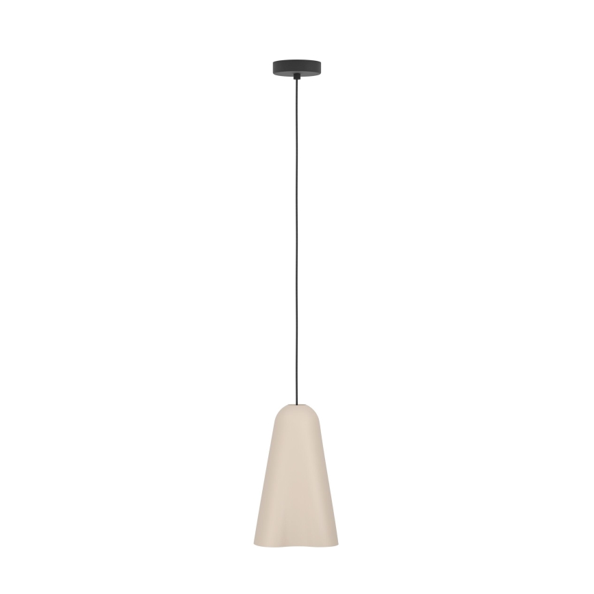 Eglo - Luster na sajli 1xE27/40W/230V bež
