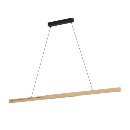 Eglo - LED Prigušivi luster na sajli LED/21W/230V 3000K braon
