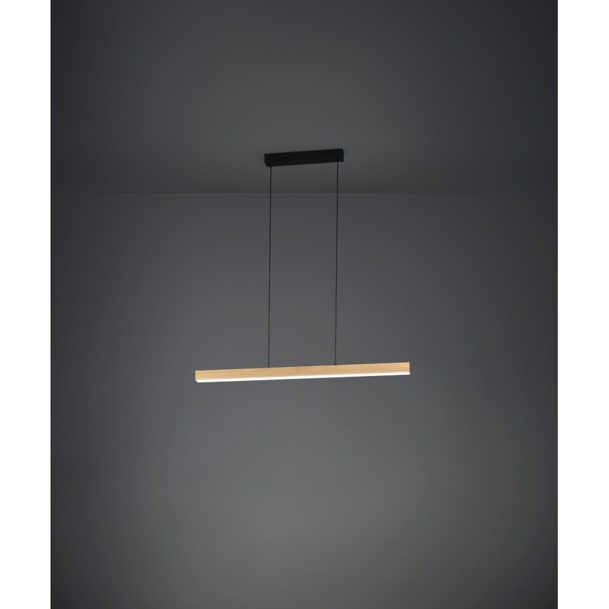 Eglo - LED Prigušivi luster na sajli LED/21W/230V 3000K braon