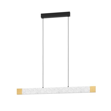 Eglo - LED Prigušivi luster na sajli LED/22,2W/230V 3000K braon/sivo