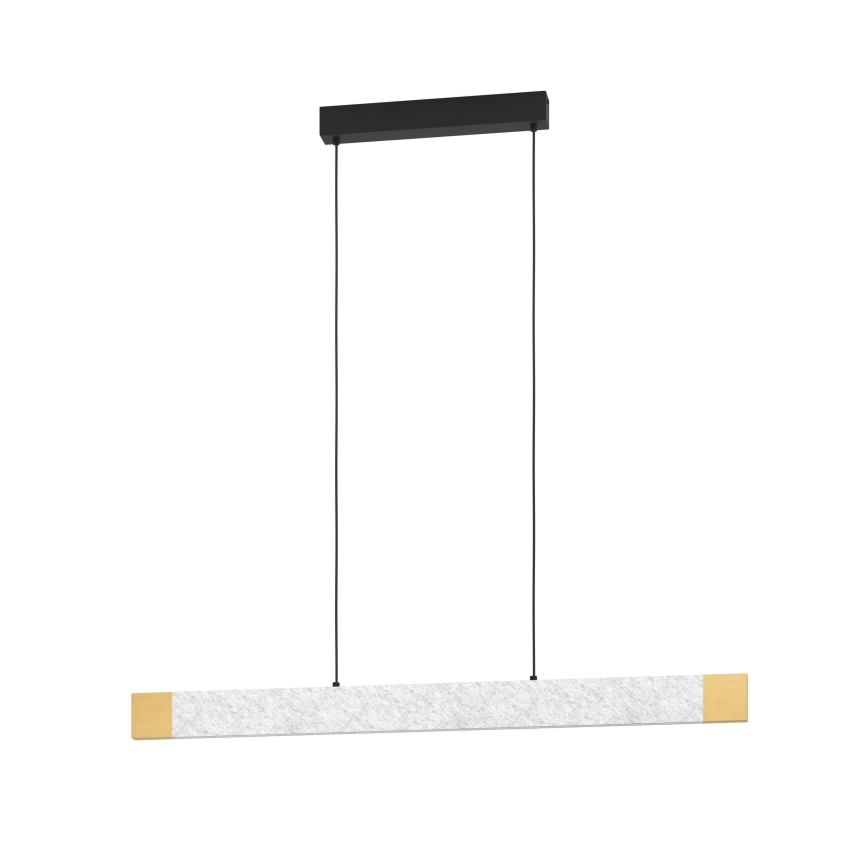 Eglo - LED Prigušivi luster na sajli LED/22,2W/230V 3000K braon/sivo