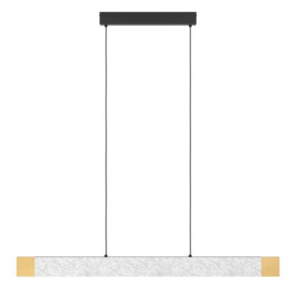 Eglo - LED Prigušivi luster na sajli LED/22,2W/230V 3000K braon/sivo