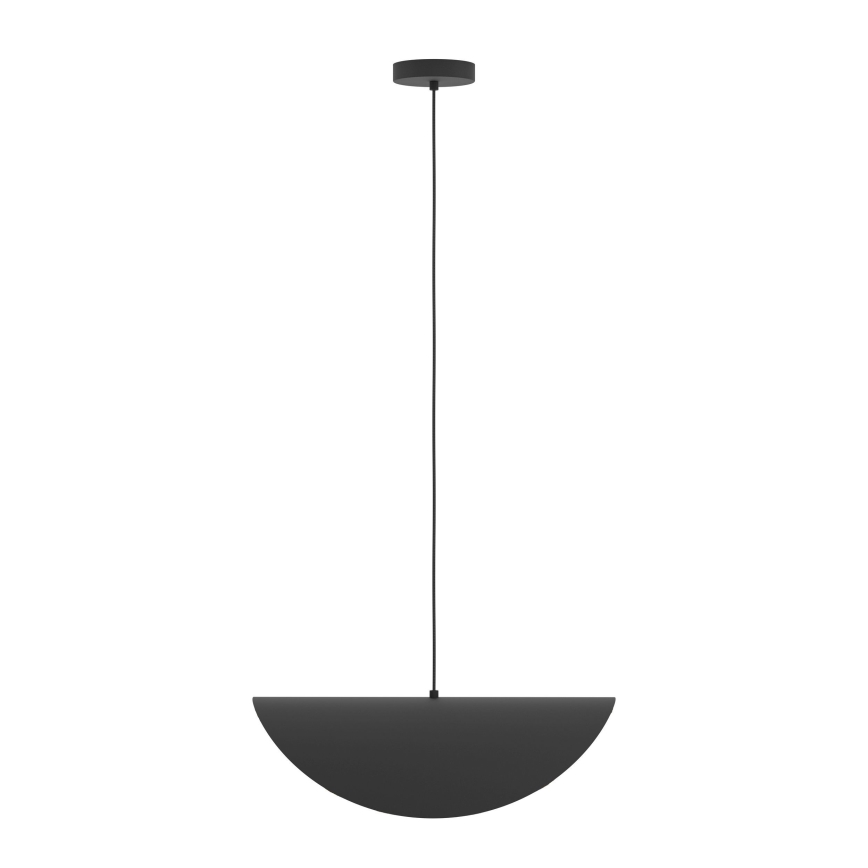 Eglo - Luster na sajli 1xE27/40W/230V 53 cm crno/zlatna