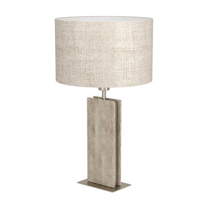 Eglo - Stona lampa 1xE27/40W/230V bež