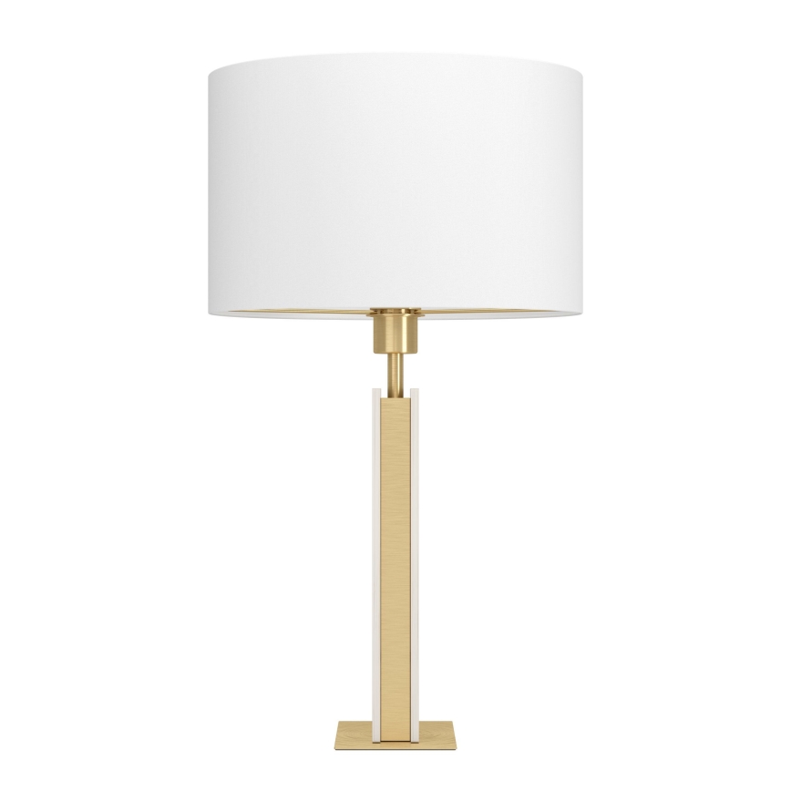 Eglo - Stona lampa 1xE27/40W/230V bela