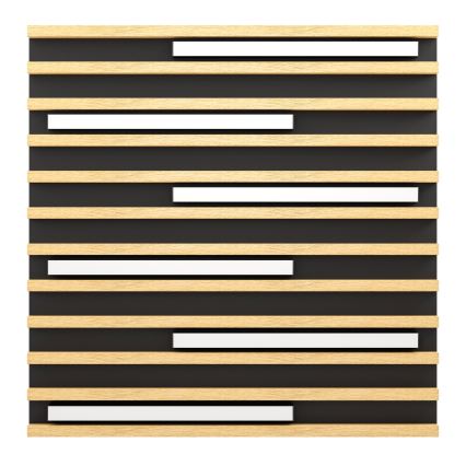 Eglo - LED prigušiva plafonska svetiljka 6xLED/8,5W/230V 3000K 57,5x57,5 cm braon