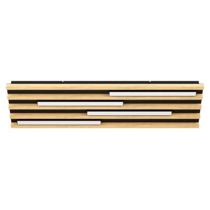 Eglo - LED Prigušiva plafonjera 4xLED/9W/230V 3000K 22x78 cm braon