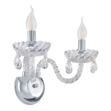 Eglo 39105 - Zidna lampa BASILANO 1 2xE14/40W/230V