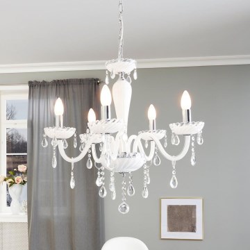 Eglo 39113- Luster CARPENTO 5xE14/40W/230V
