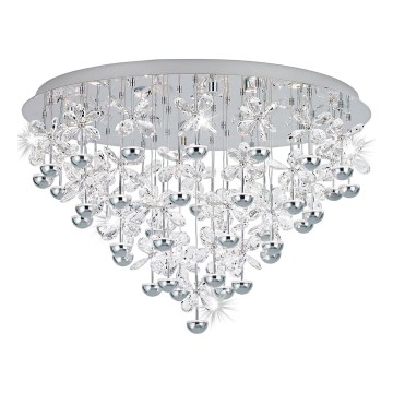 Eglo 39246 - LED prigušiva plafonska svetiljka PIANOPOLI 43xLED/1,8W/230V