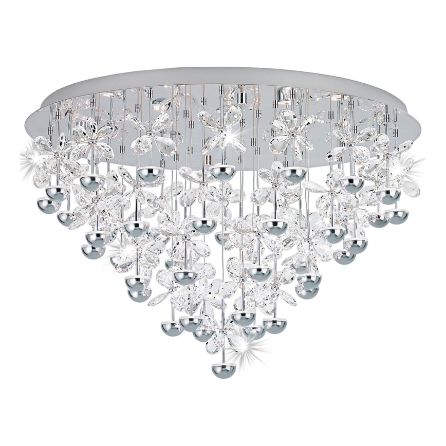 Eglo 39246 - LED prigušiva plafonska svetiljka PIANOPOLI 43xLED/1,8W/230V