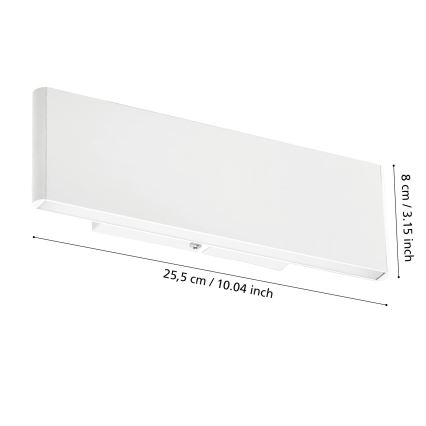 Eglo - LED Zidna lampa 2xLED/5,4W/230V