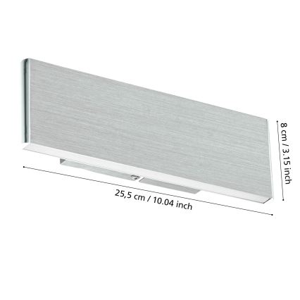 Eglo - LED Zidna lampa 2xLED/5,4W/230V