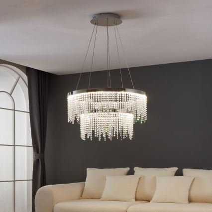 Eglo - LED Prigušivi luster na sajli LED/45W/230V