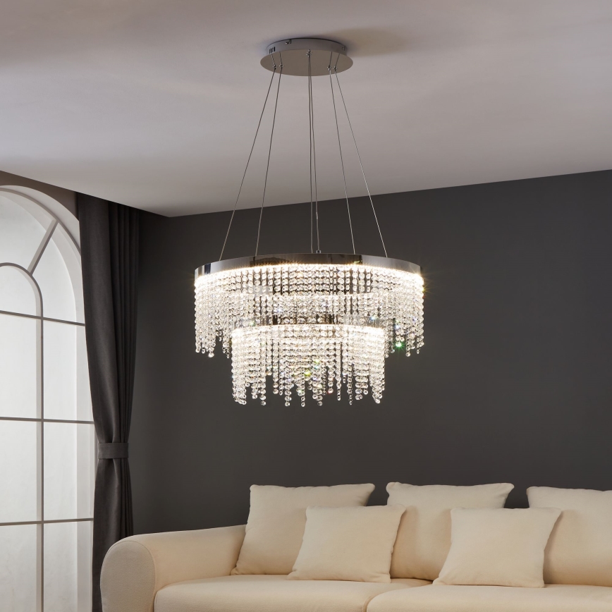 Eglo - LED Prigušivi luster na sajli LED/45W/230V