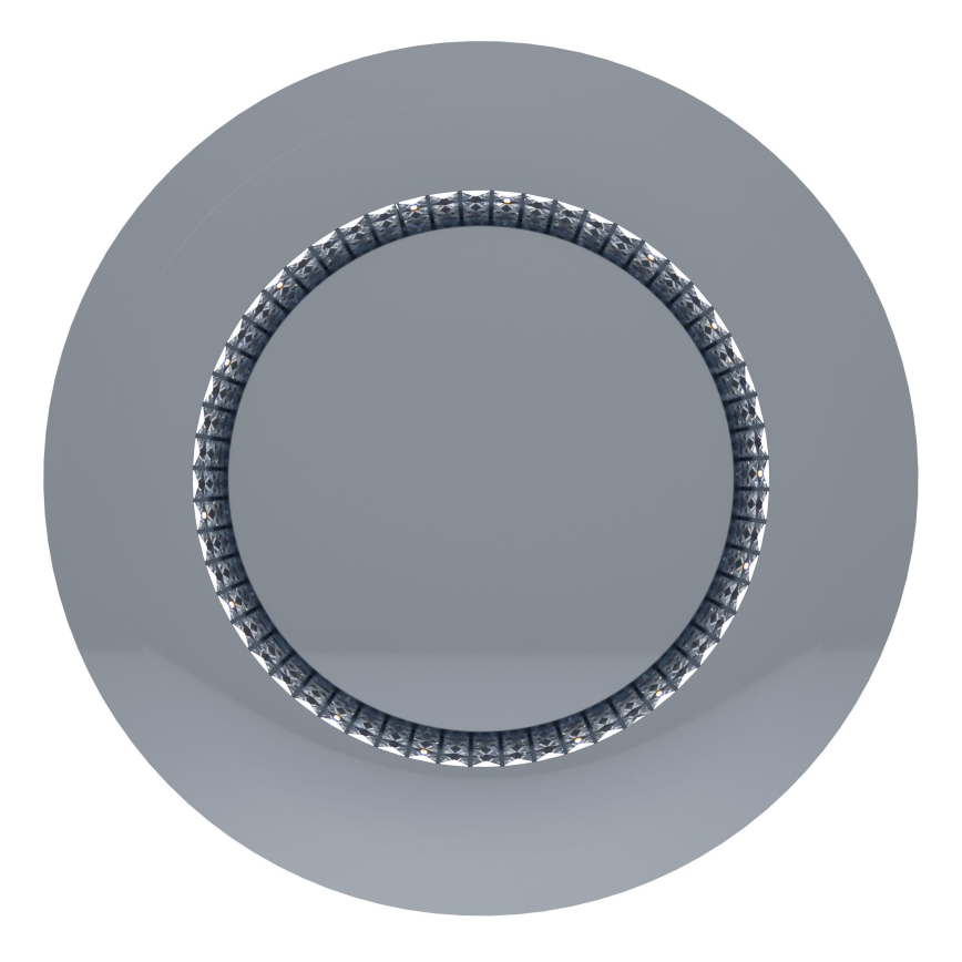 Eglo - prigušiva LED plafonska svetiljka LED/44W/230V