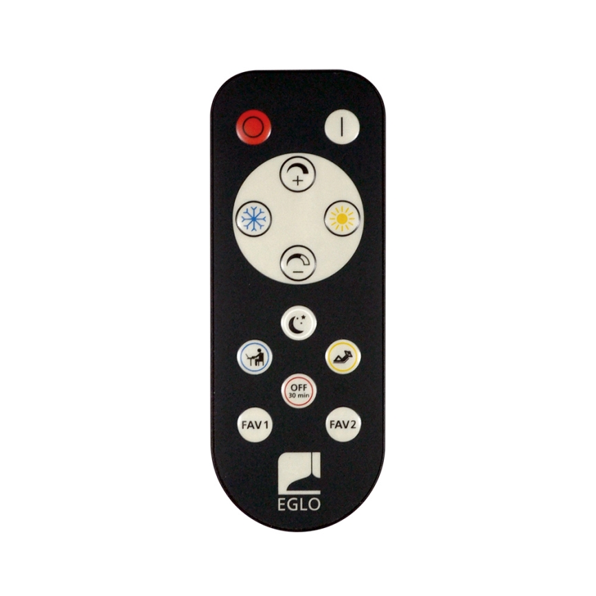 Eglo - LED Prigušiva plafonjera 1xLED/43W/230V bela