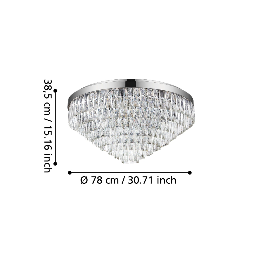 Eglo - Plafonjera 16xE14/40W/230V