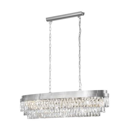 Eglo - Luster na lancu 13xE14/40W/230V sjajni krom