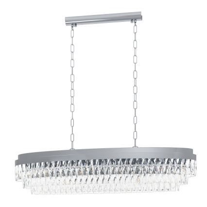 Eglo - Luster na lancu 13xE14/40W/230V sjajni krom