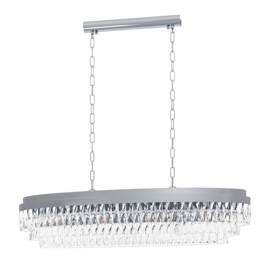 Eglo - Luster na lancu 13xE14/40W/230V sjajni krom