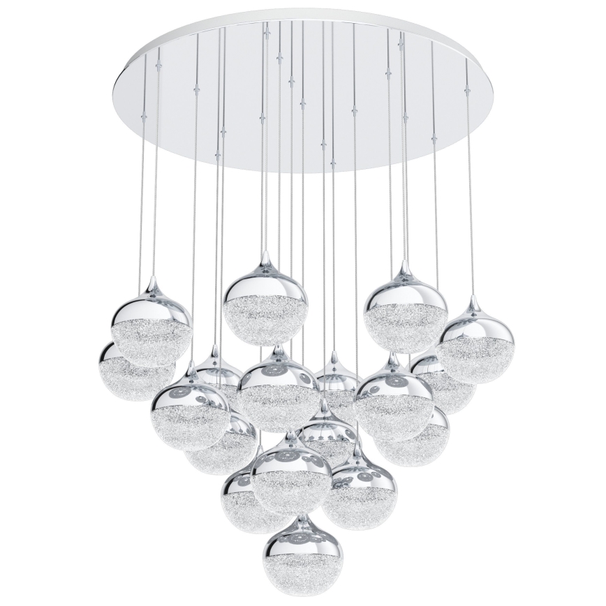 Eglo - LED Prigušivi luster na sajli 18xLED/3,1W/230V