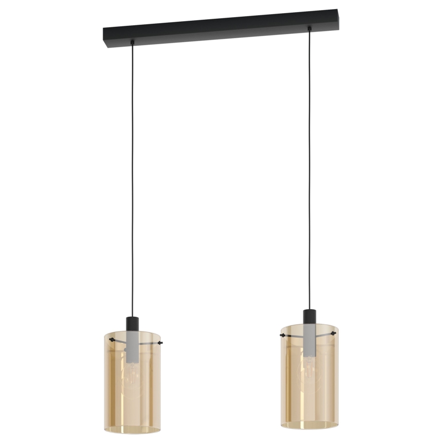 Eglo - Luster na sajli 2xE27/40W/230V