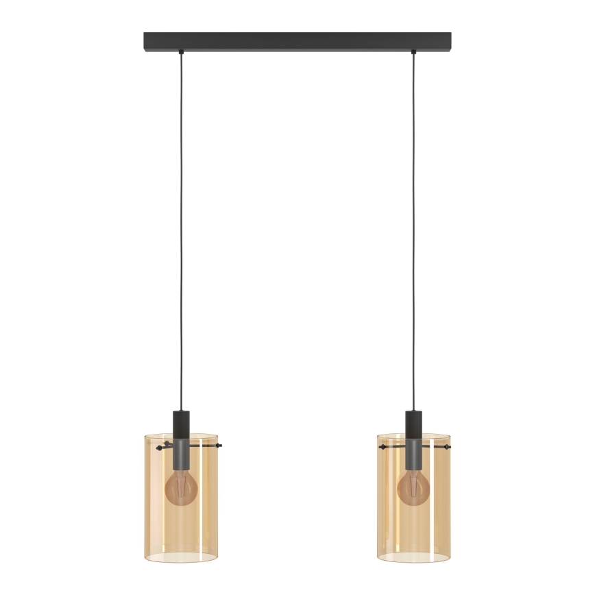 Eglo - Luster na sajli 2xE27/40W/230V
