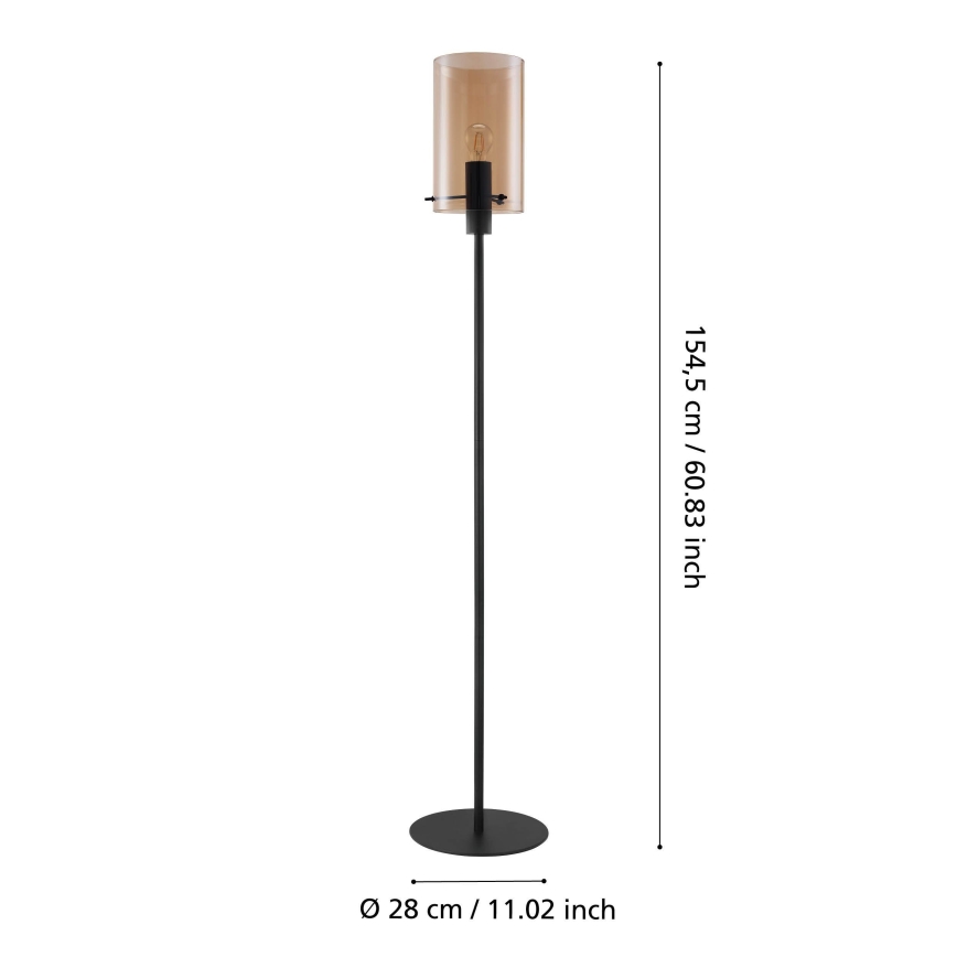 Eglo - Podna lampa 1xE27/40W/230V
