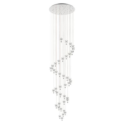 Eglo - LED Kristalni prigušivi luster na sajli 40xLED/1,8W/230V