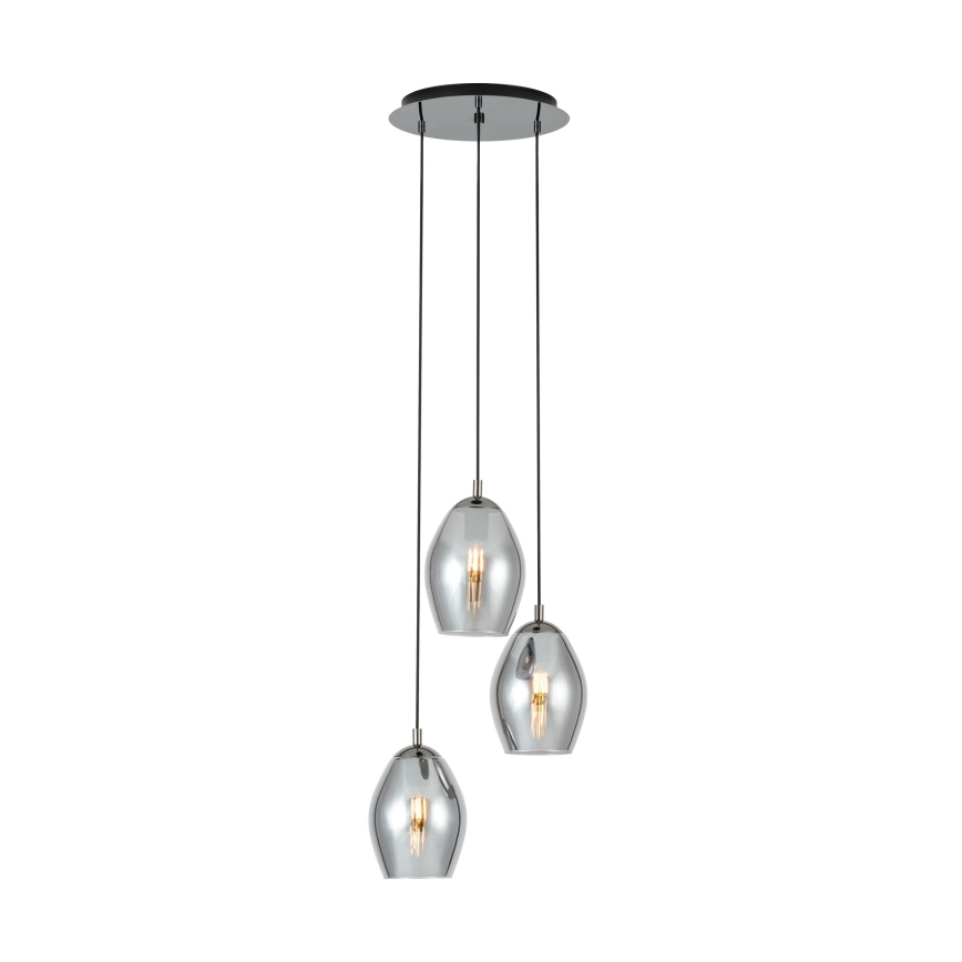 Eglo - Luster na sajli 3xE27/60W/230V dimno