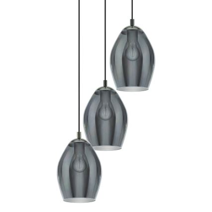 Eglo - Luster na sajli 3xE27/60W/230V dimno