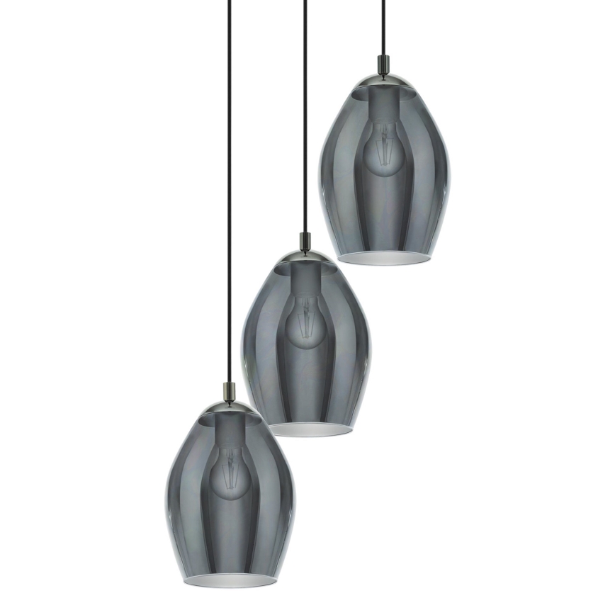 Eglo - Luster na sajli 3xE27/60W/230V dimno