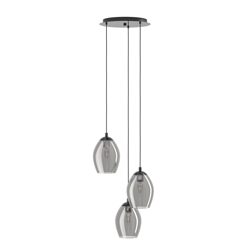 Eglo - Luster na sajli 3xE27/60W/230V dimno