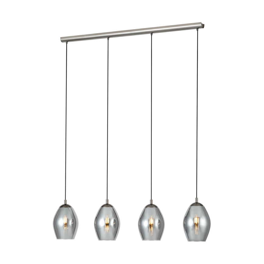 Eglo - Luster na sajli 4xE27/60W/230V dimno