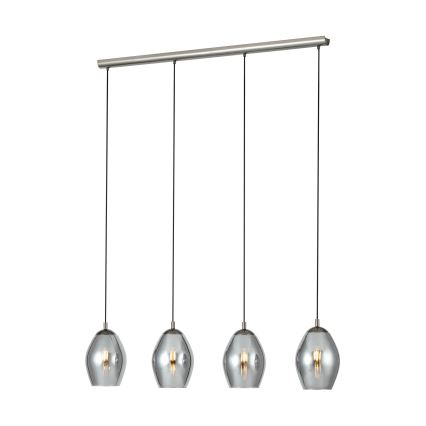 Eglo - Luster na sajli 4xE27/60W/230V