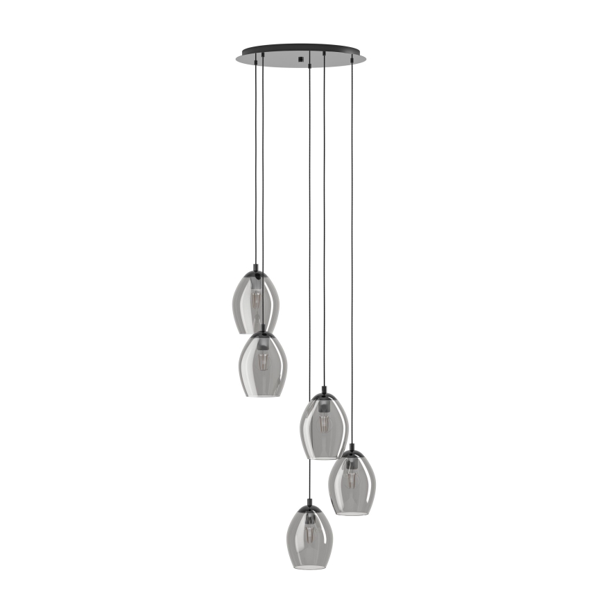 Eglo - Luster na sajli 5xE27/60W/230V