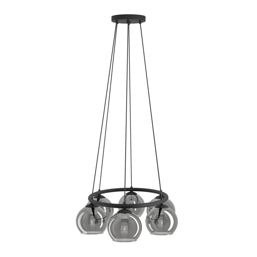 Eglo - Luster na sajli 6xE14/25W/230V