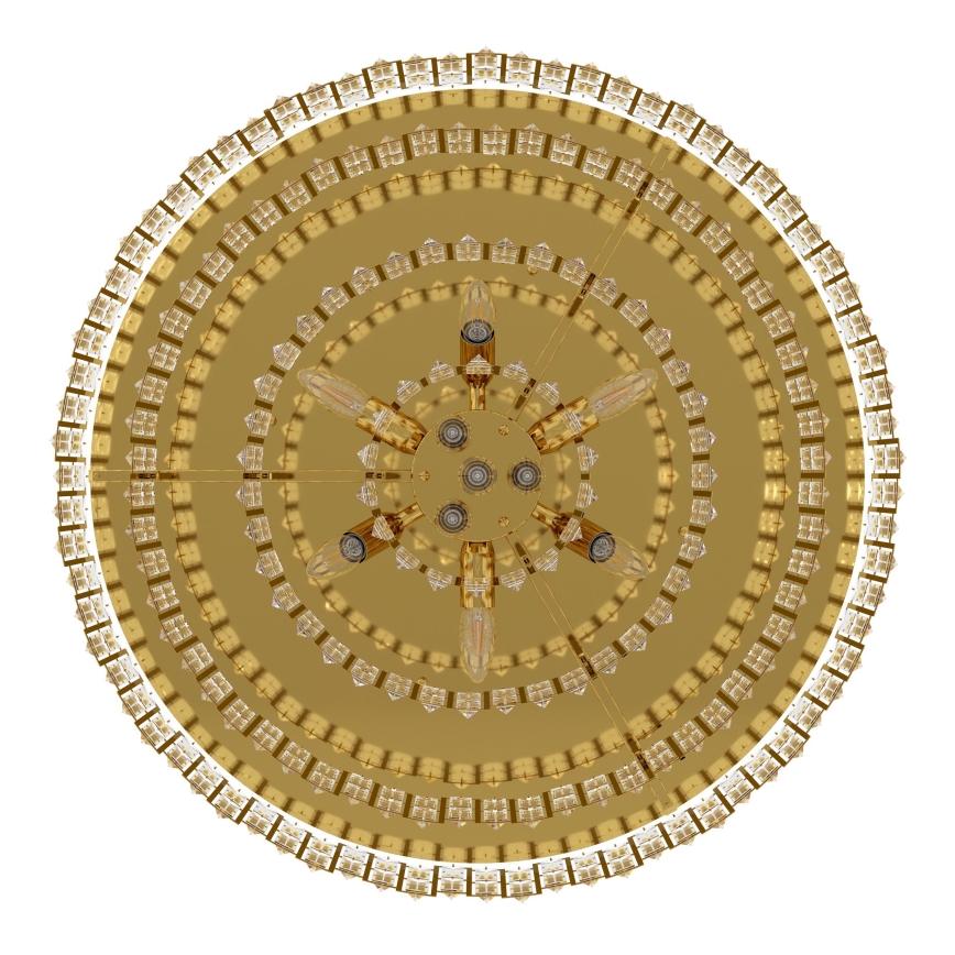 Eglo - Plafonjera 10xE14/25W/230V pr. 78 cm