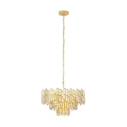 Eglo - Luster na lancu 10xE14/25W/230V pr. 63 cm