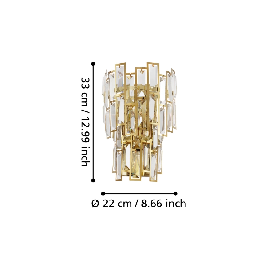 Eglo - Zidna lampa 3xE14/25W/230V
