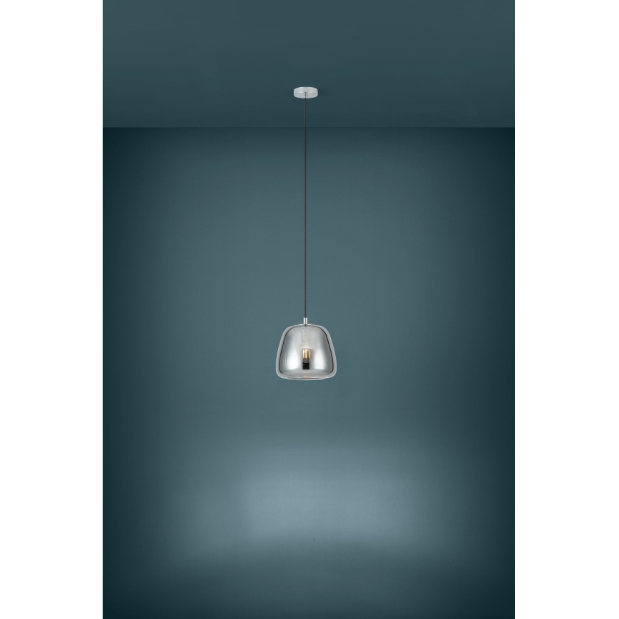Eglo - Luster na sajli 1xE27/40W/230V pr. 26 cm dimno