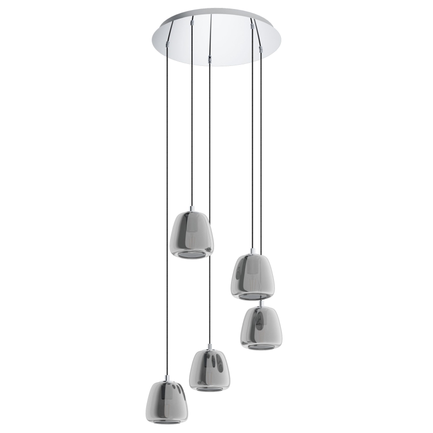 Eglo - Luster na sajli 5xE27/40W/230V dimno